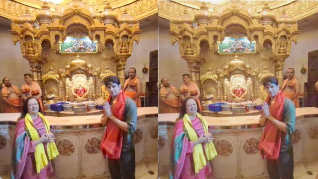 New Daddy Duties Begin: Sidharth Malhotra Visits Siddhivinayak Temple With Mom To Seek Blessings For Baby Girl Sidharth Malhotra Visits Siddhivinayak Temple