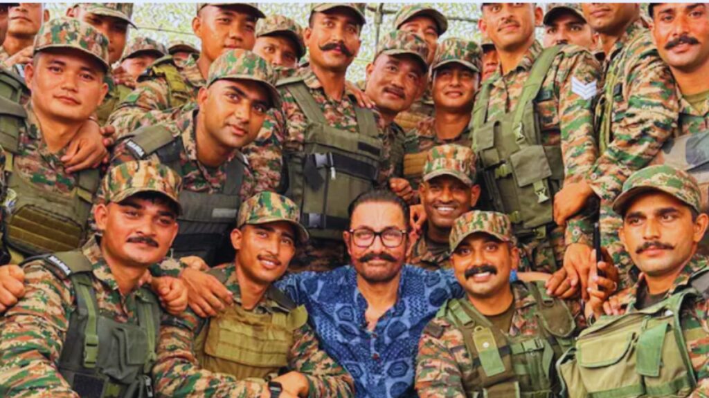 Jai Jawan 2025: Aamir Khan Shares Heartfelt Moments With Indian Army in Jammu and Kashmir